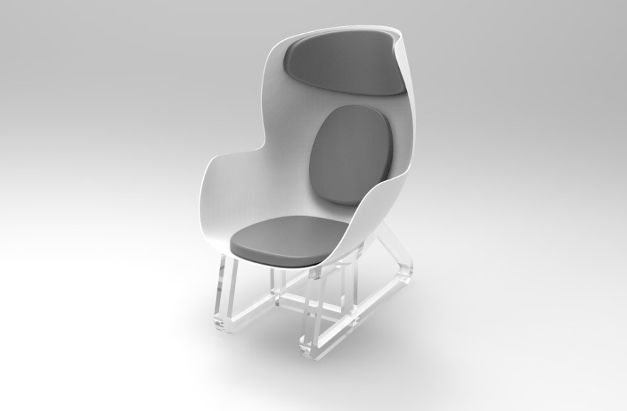 A Sensoroid and Smart Chair that Enable a Person’s Health and the Conditions of the Surrounding Environment to be Visualized to be Put on Exhibit at Hannover Messe 2018
